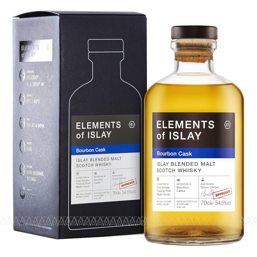 Elements Of Islay Bourbon Cask Blended Malt Scotch Whisky 54,5% 700ml