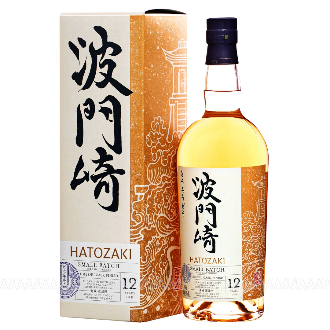 Hatozaki 12 Years Old Umeshu Cask Finish Pure Malt Japanese Whisky 700ml