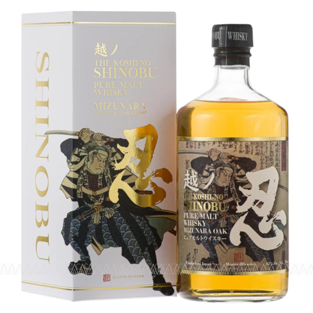 Shinobu Pure Malt Mizunara Oak Finish Japanese Whisky 700ml