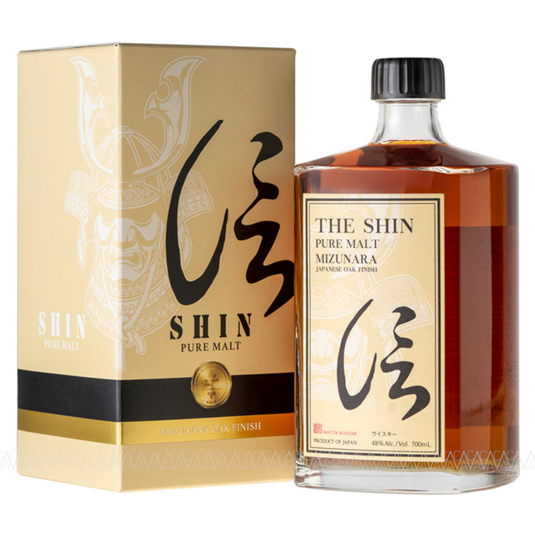 The Shin Pure Malt Mizunara Oak Finish Japanese Whisky 700ml