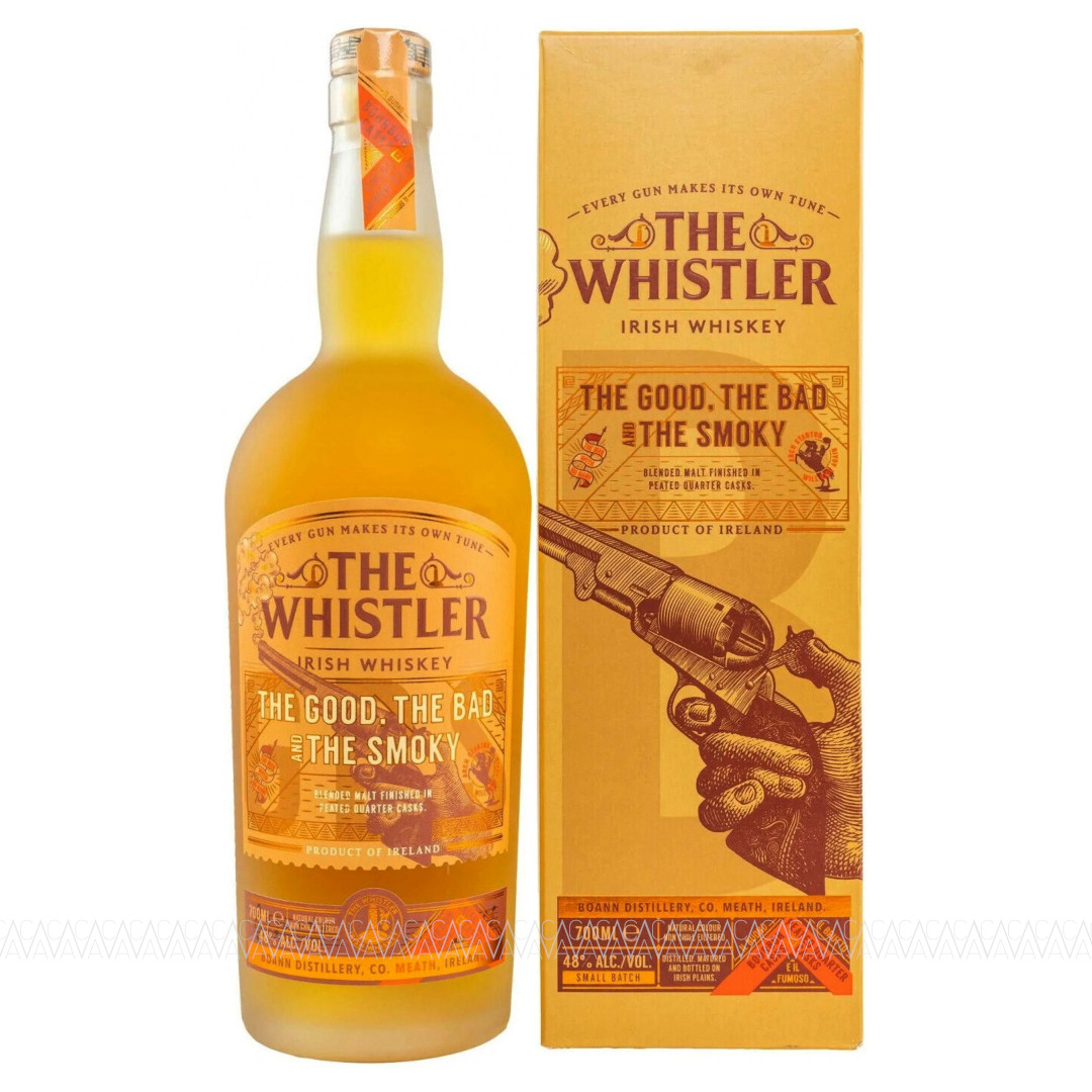 The Whistler The Good, the bad & the Smoky Blended Malt Irish Whiskey 700ml