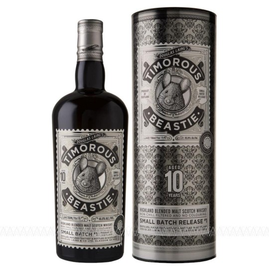 Timorous Beastie 10 Years Old Small Batch Release No.1 Blended Malt Scotch Whisky 700ml