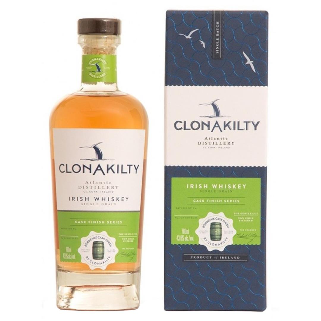 Clonakilty Bordeaux Cask Finish Single Grain Irish Whiskey 700ml