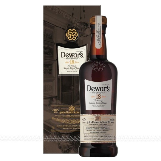 Dewar's 18 Years Old Blended Scotch Whisky 700ml
