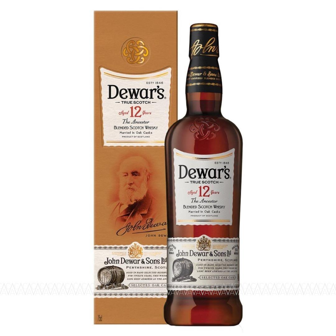 Dewar's 12 Years Old Blended Scotch Whisky 700ml