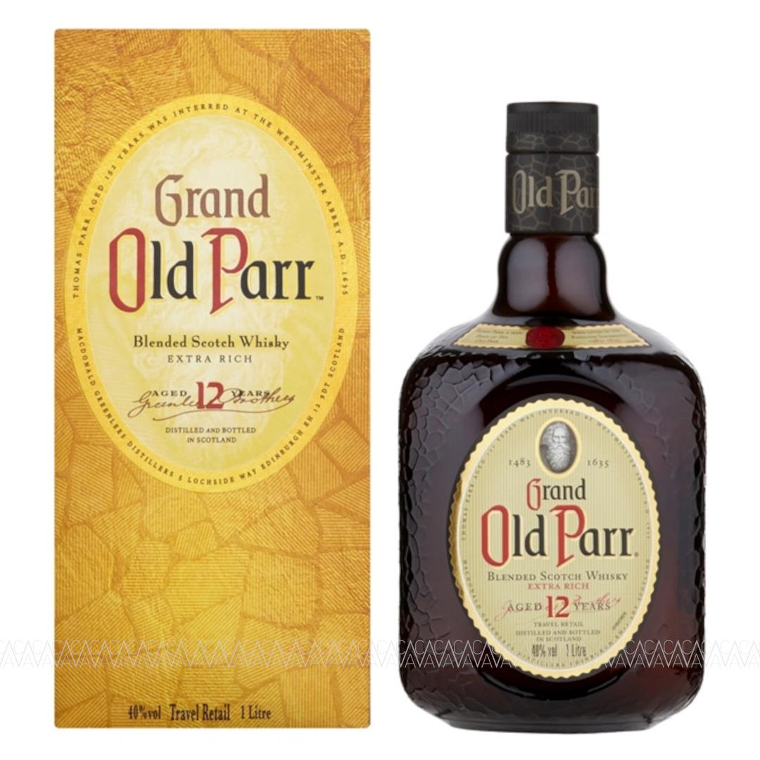 Grand Old Parr 12 Years Old Blended Scotch Whisky 1 Λίτρο