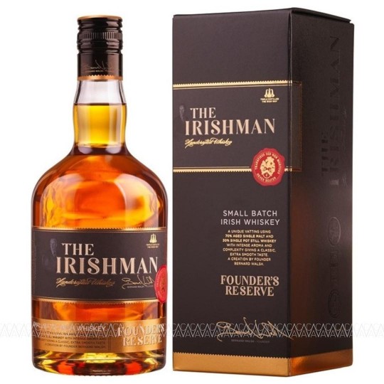 The Irishman Founder's Reserve Small Batch Irish Whiskey 700ml