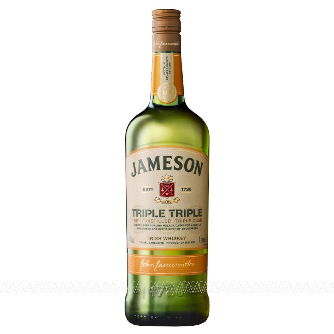 Jameson Triple Triple Irish Whiskey 1 Λίτρο