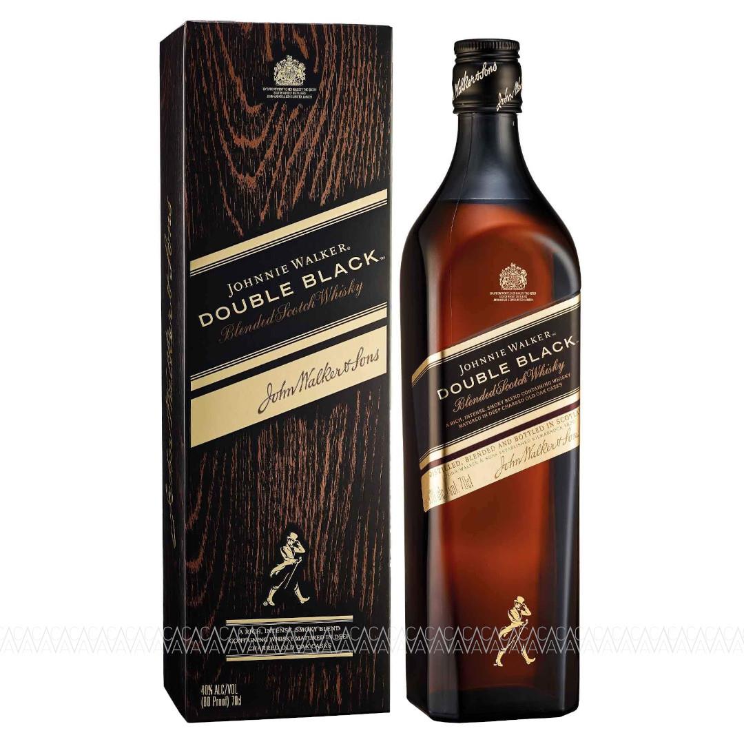 Johnnie Walker Double Black Blended Scotch Whisky 700ml