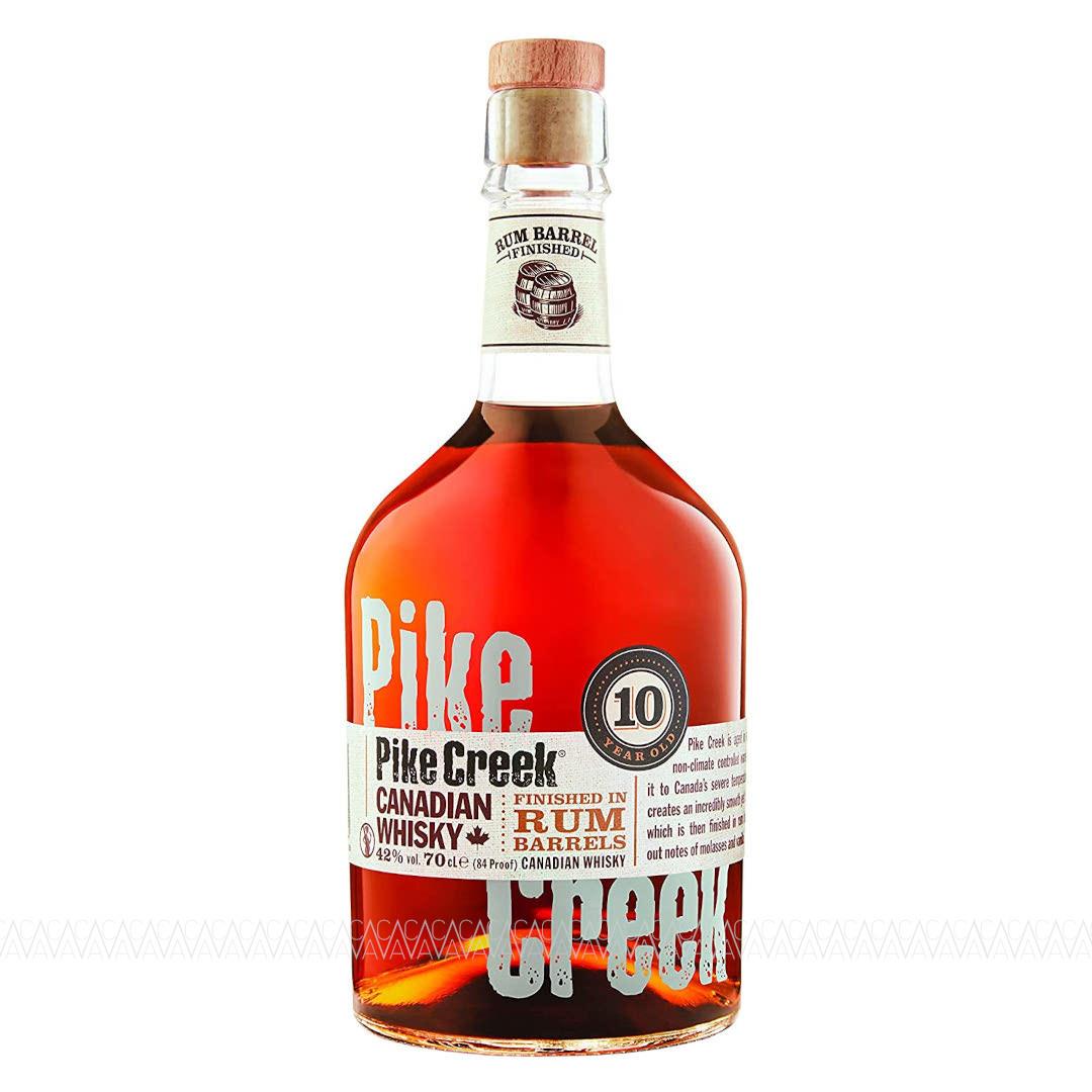 Pike Creek 10 Years Old Rum Barrel Finish Canadian Whisky 700ml