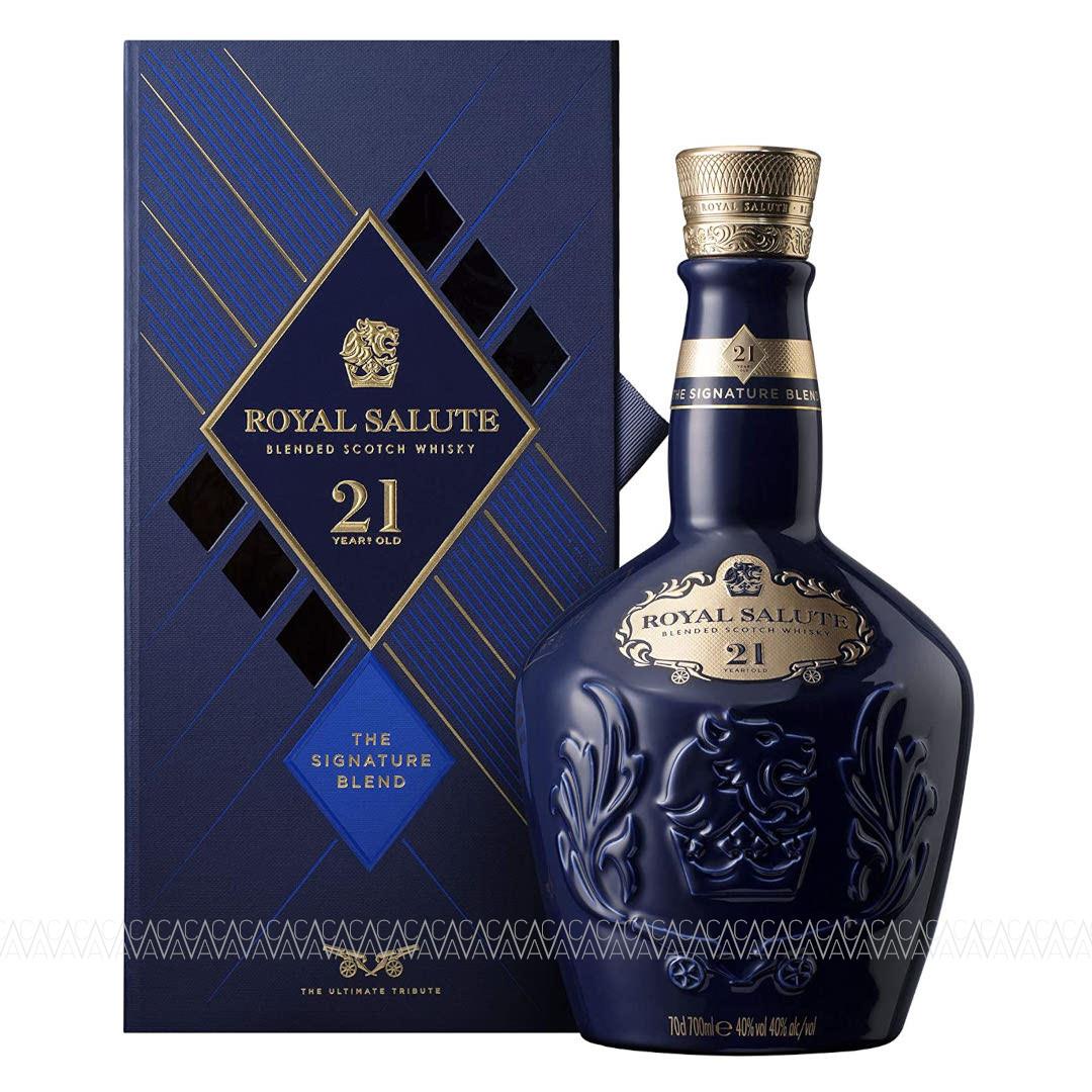 Royal Salute The Signature Blend 21 Years Old Blended Scotch Whisky 700ml