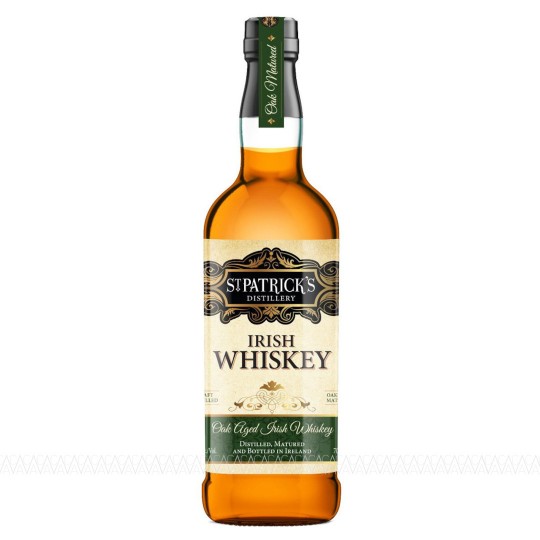 St Patrick's Cask Aged Irish Whiskey 700ml