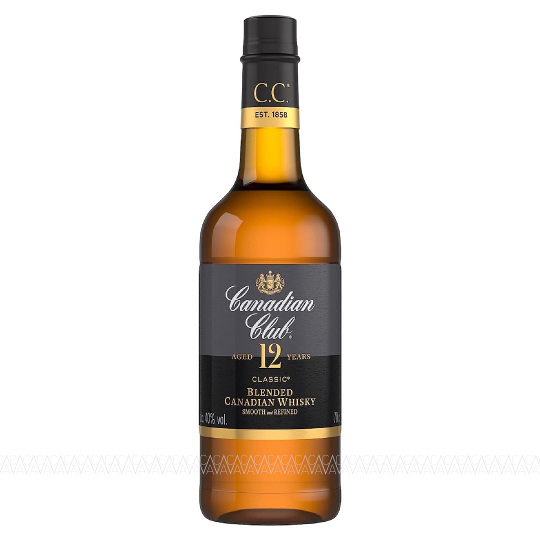 Canadian Club Classic 12 Years Old Blended Whisky 700ml