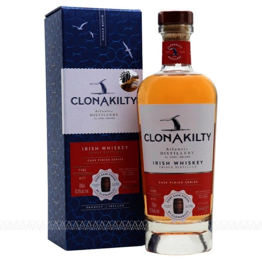 Clonakilty Port Cask Finish Irish Whiskey 700ml