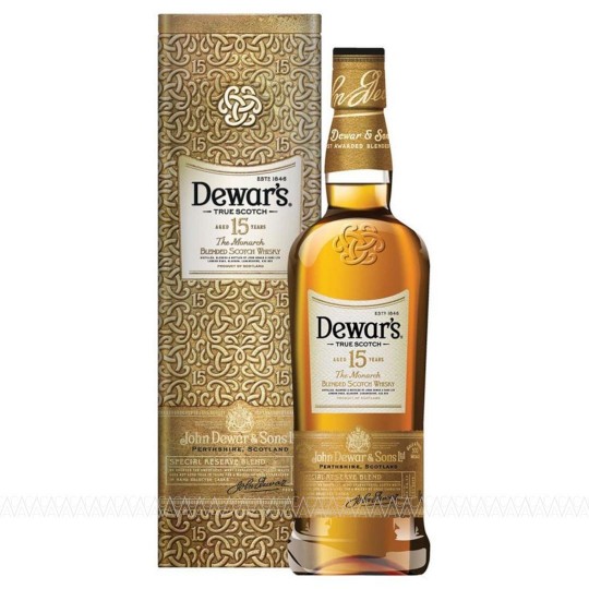 Dewar's The Monarch 15 Years Old Blended Scotch Whisky 1 Λίτρο