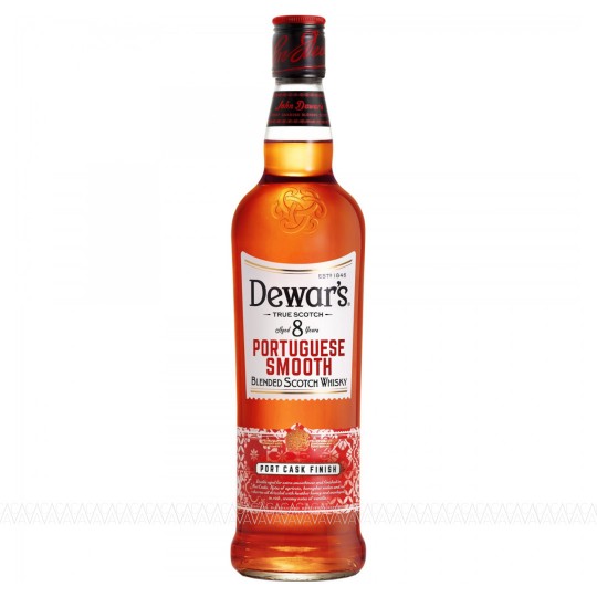 Dewar's Portuguese Smooth 8 Years Old Blended Scotch Whisky 700ml