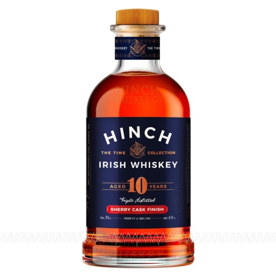 Hinch 10 Years Old Sherry Finish Irish Whiskey 700ml