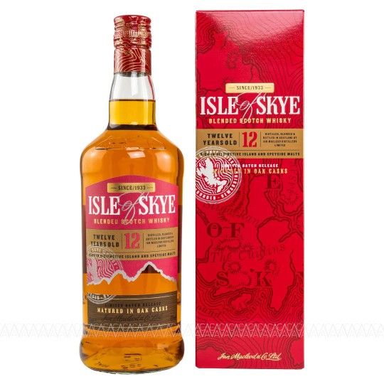 Isle Of Skye 12 Years Old Blended Scotch Whisky 700ml