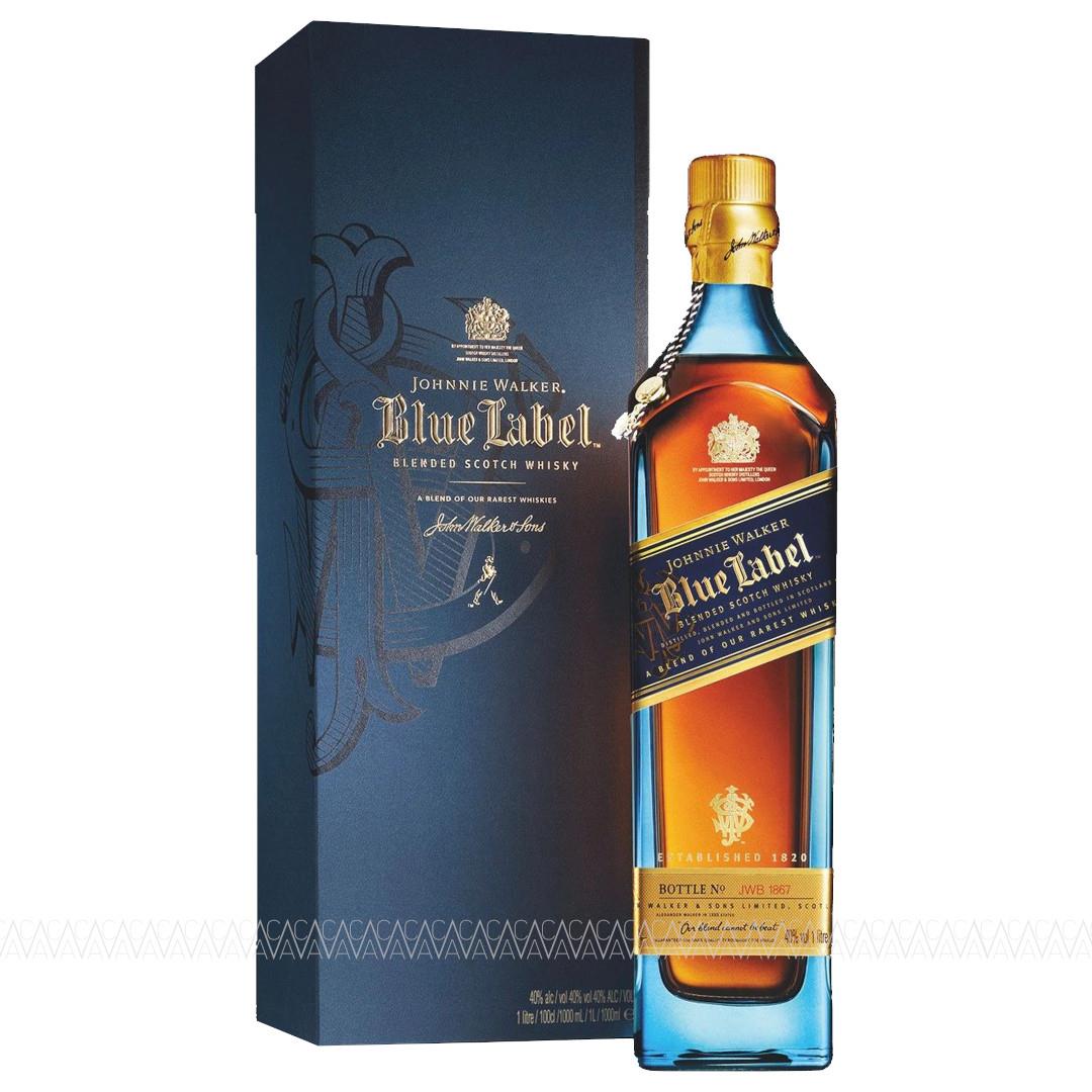 Johnnie Walker Blue Label Blended Scotch Whisky 1 Λίτρο