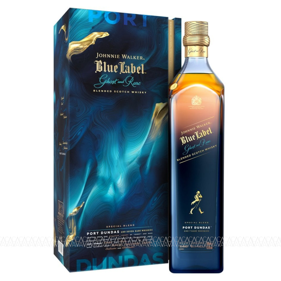 Johnnie Walker Blue Label Ghost & Rare Port Dundas Blended Scotch Whisky 43,8% 700ml