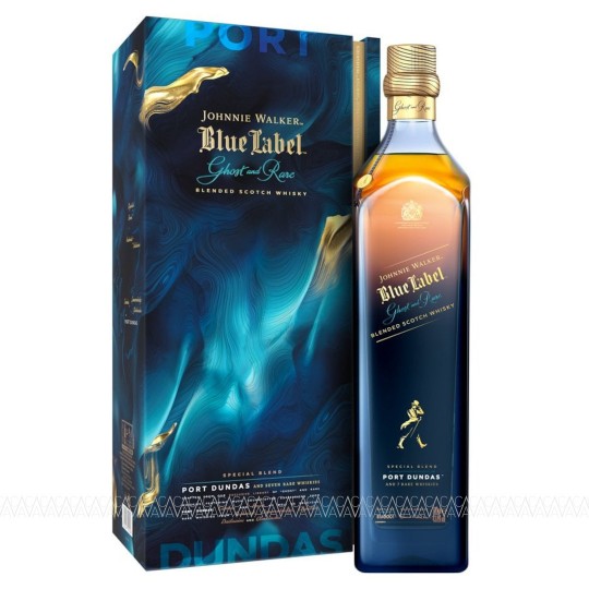 Johnnie Walker Blue Label Ghost & Rare Port Dundas Blended Scotch Whisky 43,8% 700ml