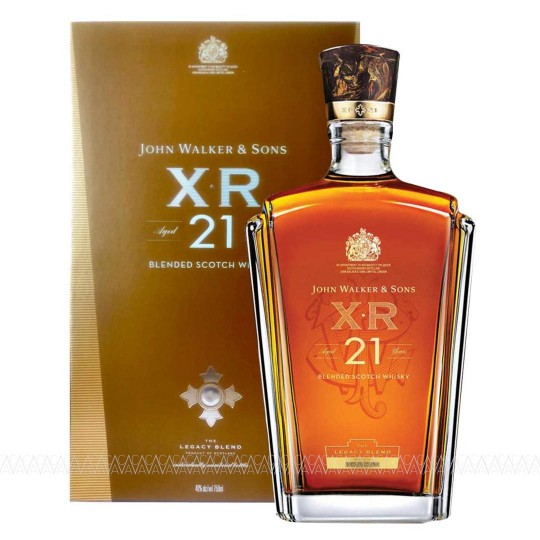 John Walker & Sons XR 21 Years Old Blended Scotch Whisky 750ml