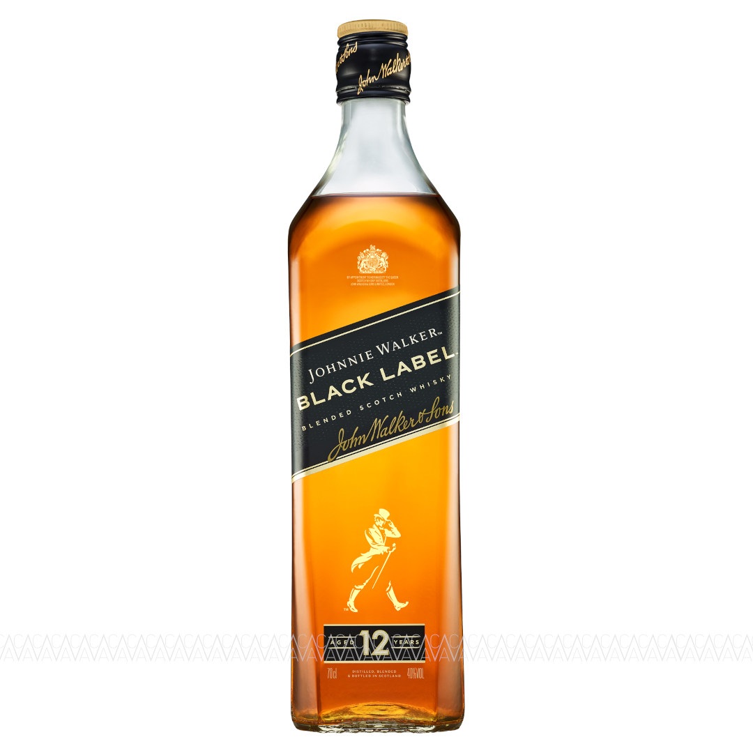 Johnnie Walker Black Label 12 Years Old Blended Scotch Whisky 700ml