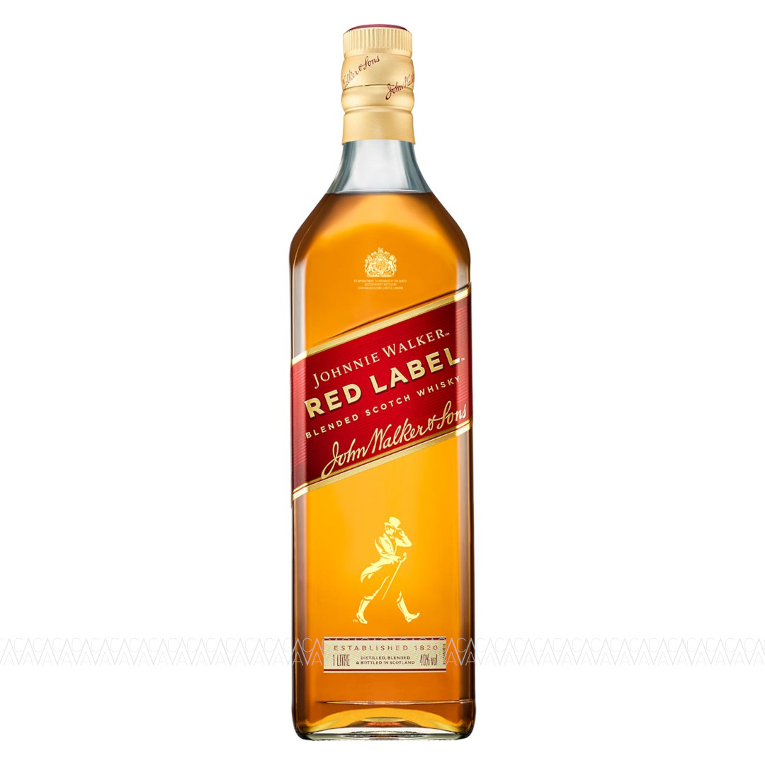 Johnnie Walker Red Label Blended Scotch Whisky 1 Λίτρο