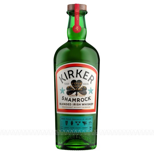 Kirker & Greer Shamrock Blended Irish Whiskey 700ml