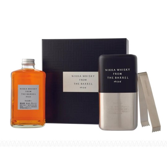 Nikka From The Barrel Japanese Blended Whisky 500ml Gift Pack Ice Bucket