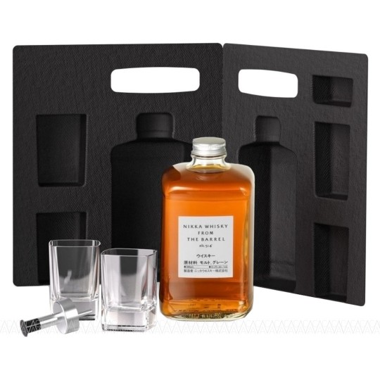 Nikka From The Barrel Blended Japanese Whisky 500ml in Silhouette Case (2 Ποτήρια + Πώμα Ροής)