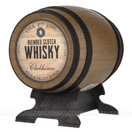 OSA Fine Spirits Clubhouse Blended Scotch Whisky 700ml Σε βαρελάκι