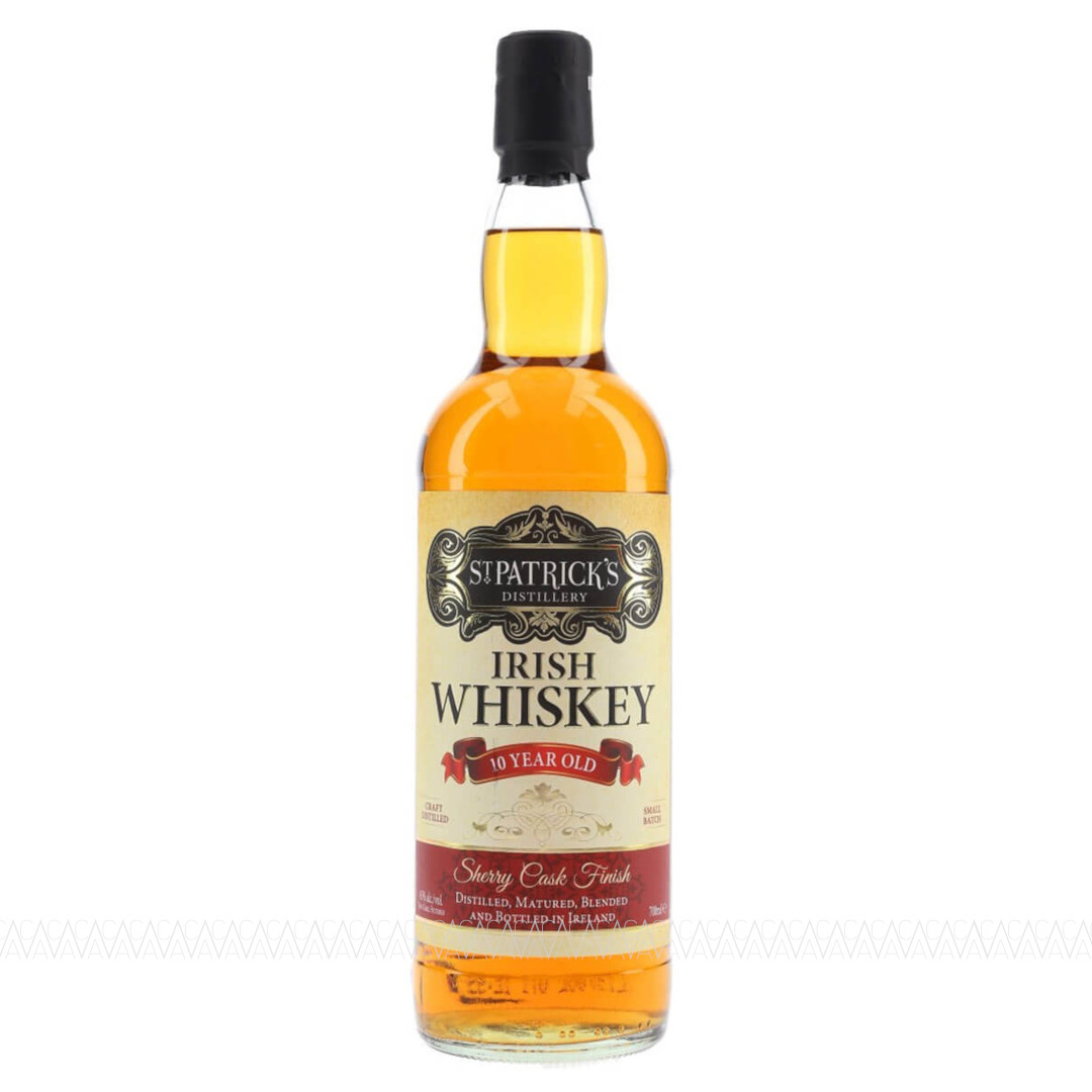 St Patrick's 10 Years Old Sherry Cask Finish Irish Whiskey 700ml