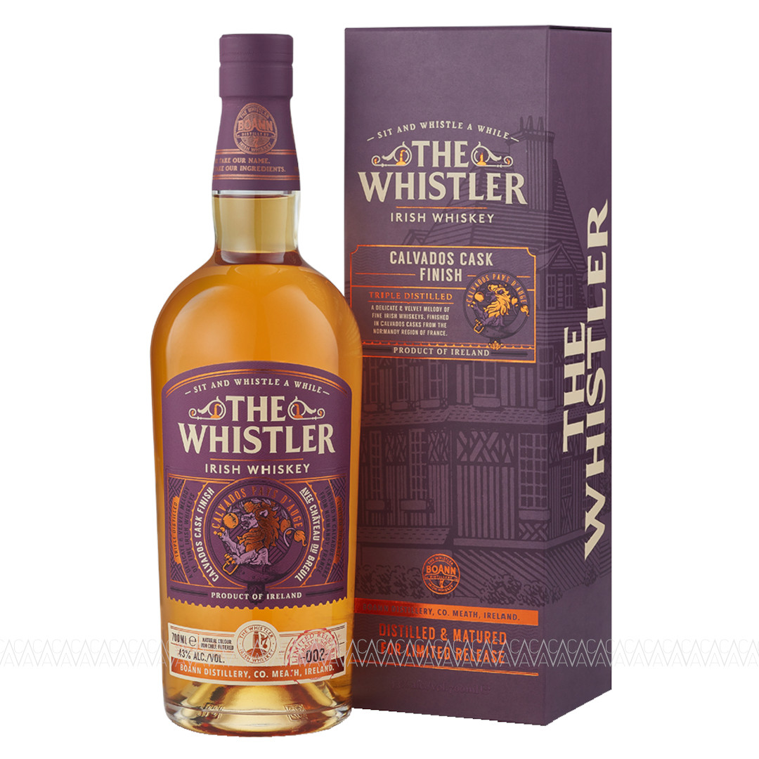 The Whistler Calvados Cask Finish Irish Whiskey 700ml
