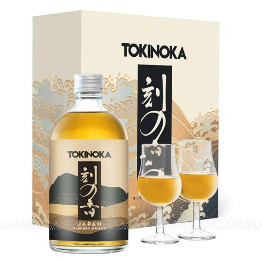 Tokinoka Blended Japanese Whisky 500ml + 2 Ποτήρια