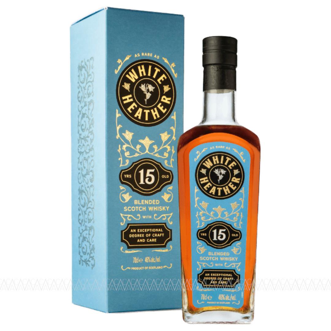 White Heather 15 Years Old Blended Scotch Whisky 700ml
