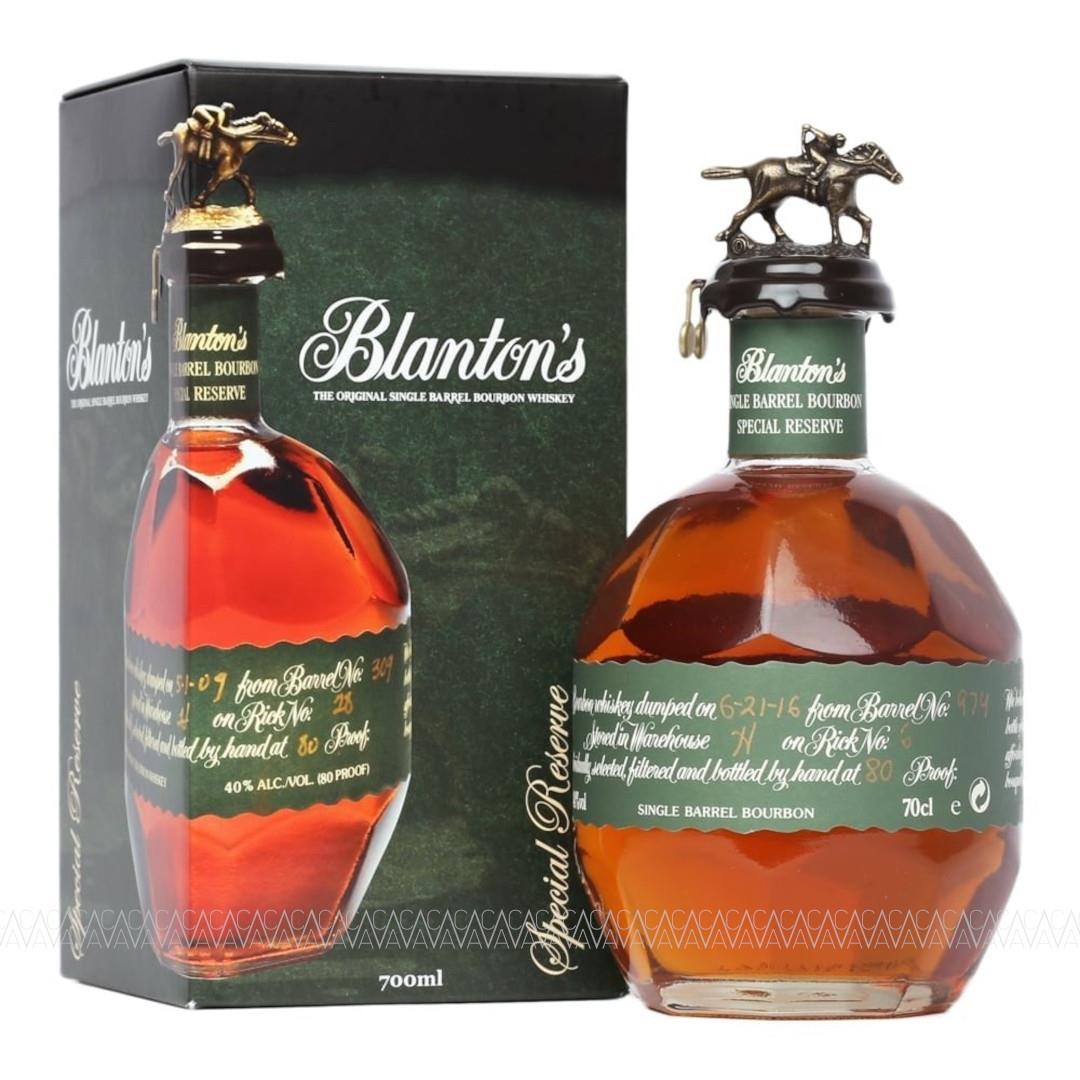 Blanton's Special Reserve Green Label Single Barrel Bourbon Whiskey 700ml