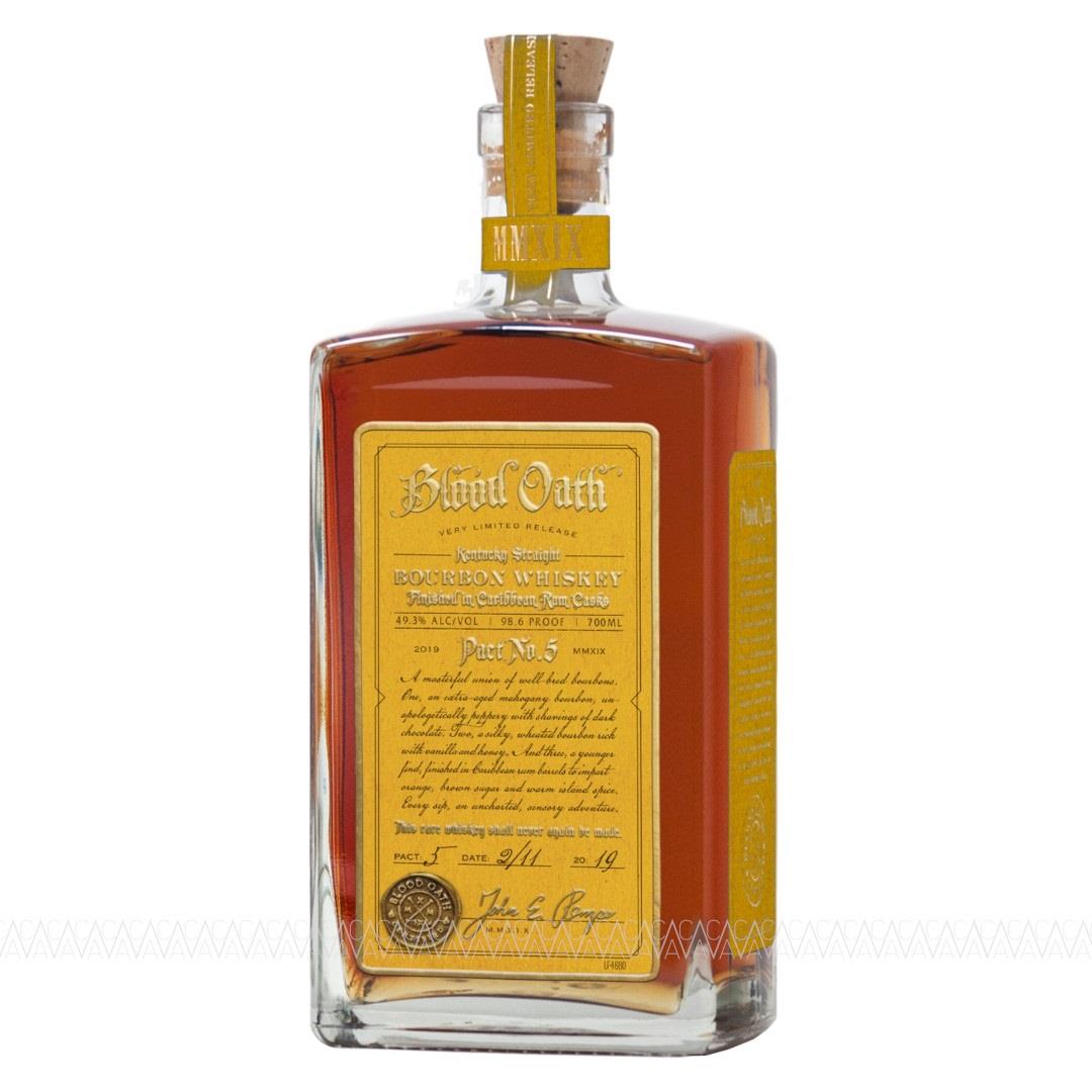 Blood Oath Pact No.5 Rum Finish Kentucky Straight Bourbon Whiskey 700ml