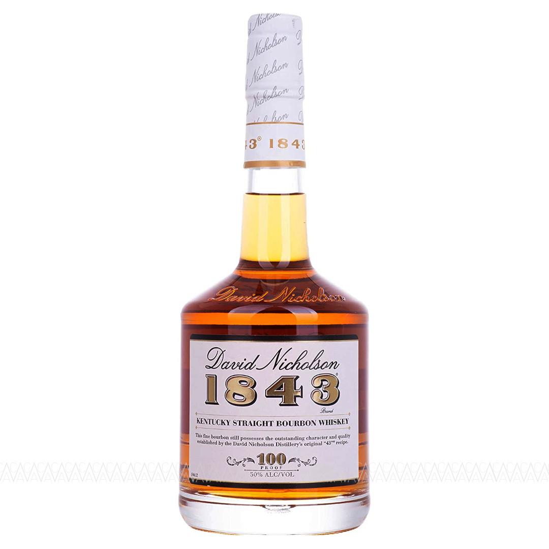 David Nicholson 1843 Kentucky Straight Bourbon Whiskey 50% 700ml