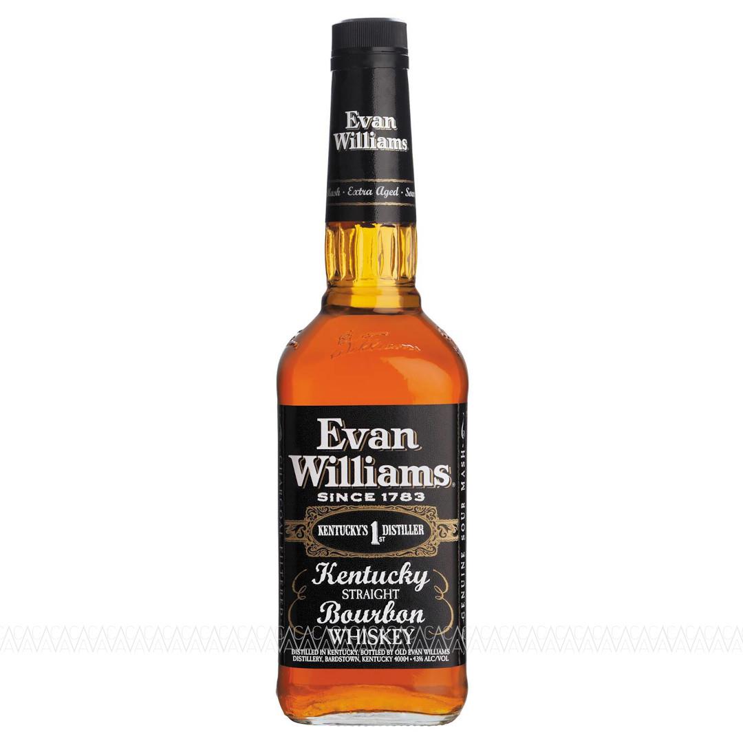 Evan Williams Black Kentucky Straight Bourbon Whiskey 700ml