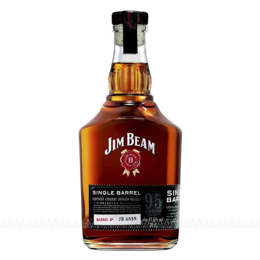 Jim Beam Single Barrel Kentucky Straight Bourbon Whiskey 47.5% alc. 700ml