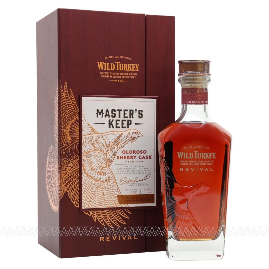 Wild Turkey Master's Keep Revival Oloroso Sherry Cask Finish Bourbon Whiskey 700ml 