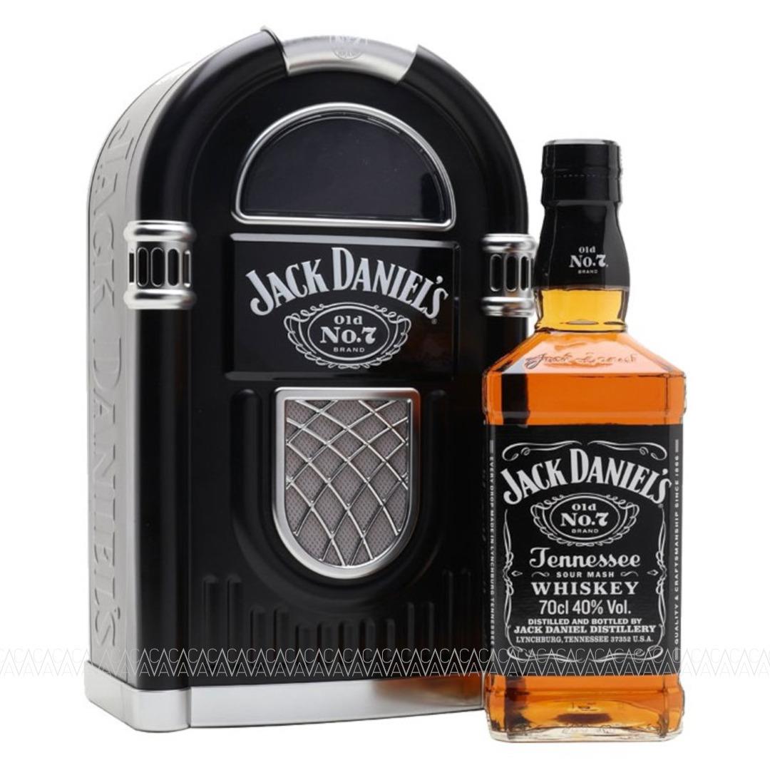 Jack Daniel's Tennessee Whiskey 700ml + Jukebox Case 