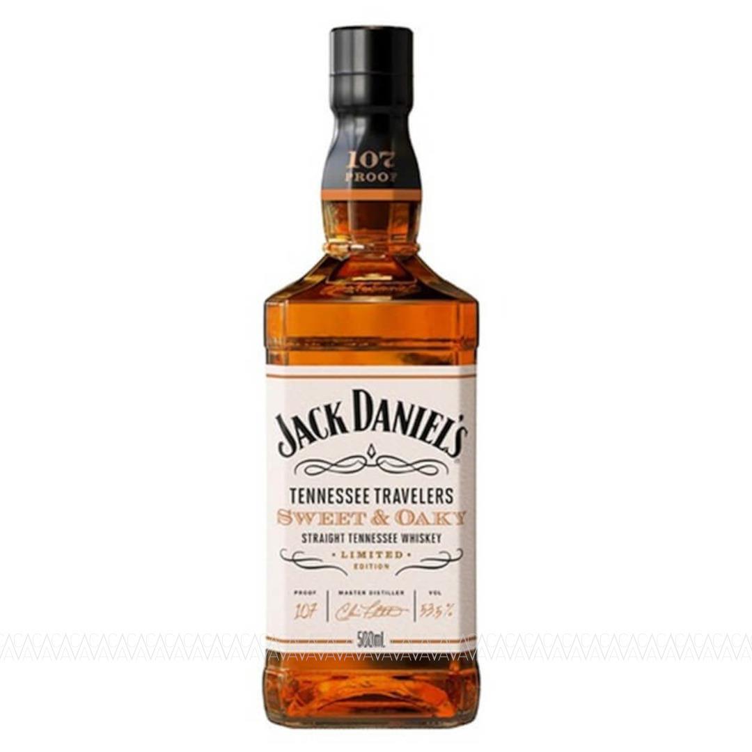 Jack Daniel's Tennessee Travelers Sweet & Oaky Whiskey 53,5% alc. 500ml