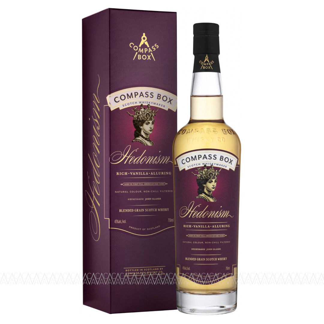 Compass Box Hedonism Blended Grain Scotch Whisky 700ml
