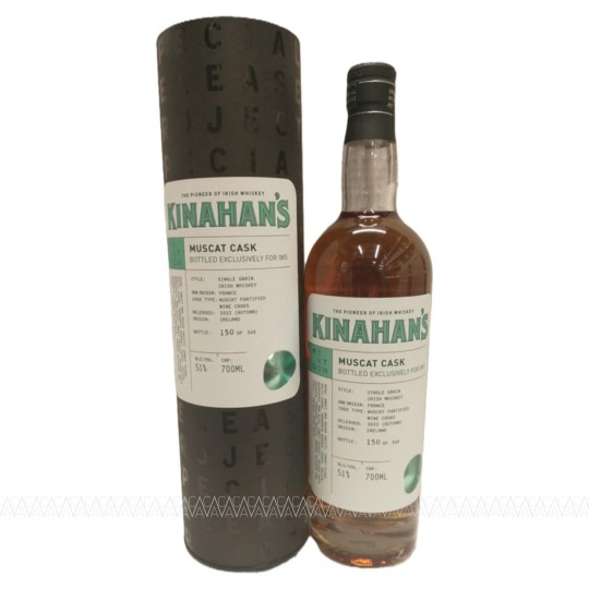 Kinahan's Next Generation 02 Muscat Single Grain Irish Whiskey 51% 700ml