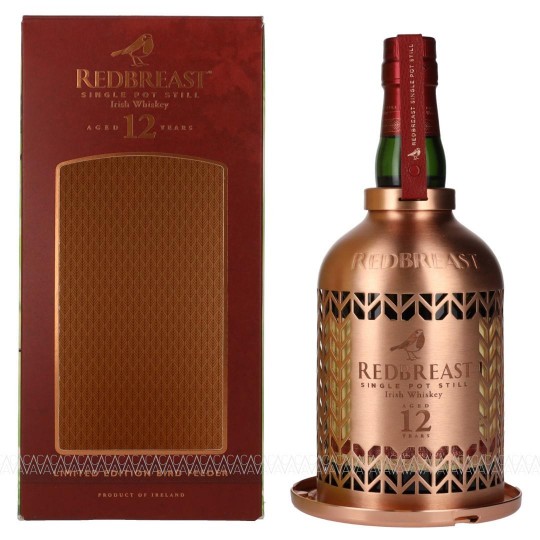 Redbreast 12 Years Old Single Pot Still Irish Whiskey 700ml + Bird Feeder