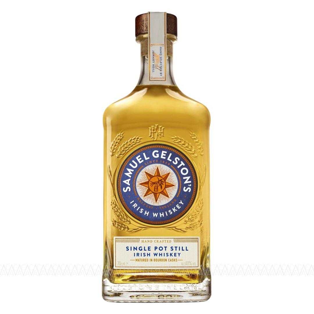 Samuel Gelston's Single Pot Still Irish Whiskey 700ml