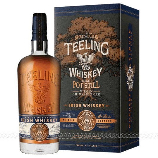 Teeling Wonders of Wood #1 Virgin Chinapin Oak Single Pot Still Irish Whiskey 700ml