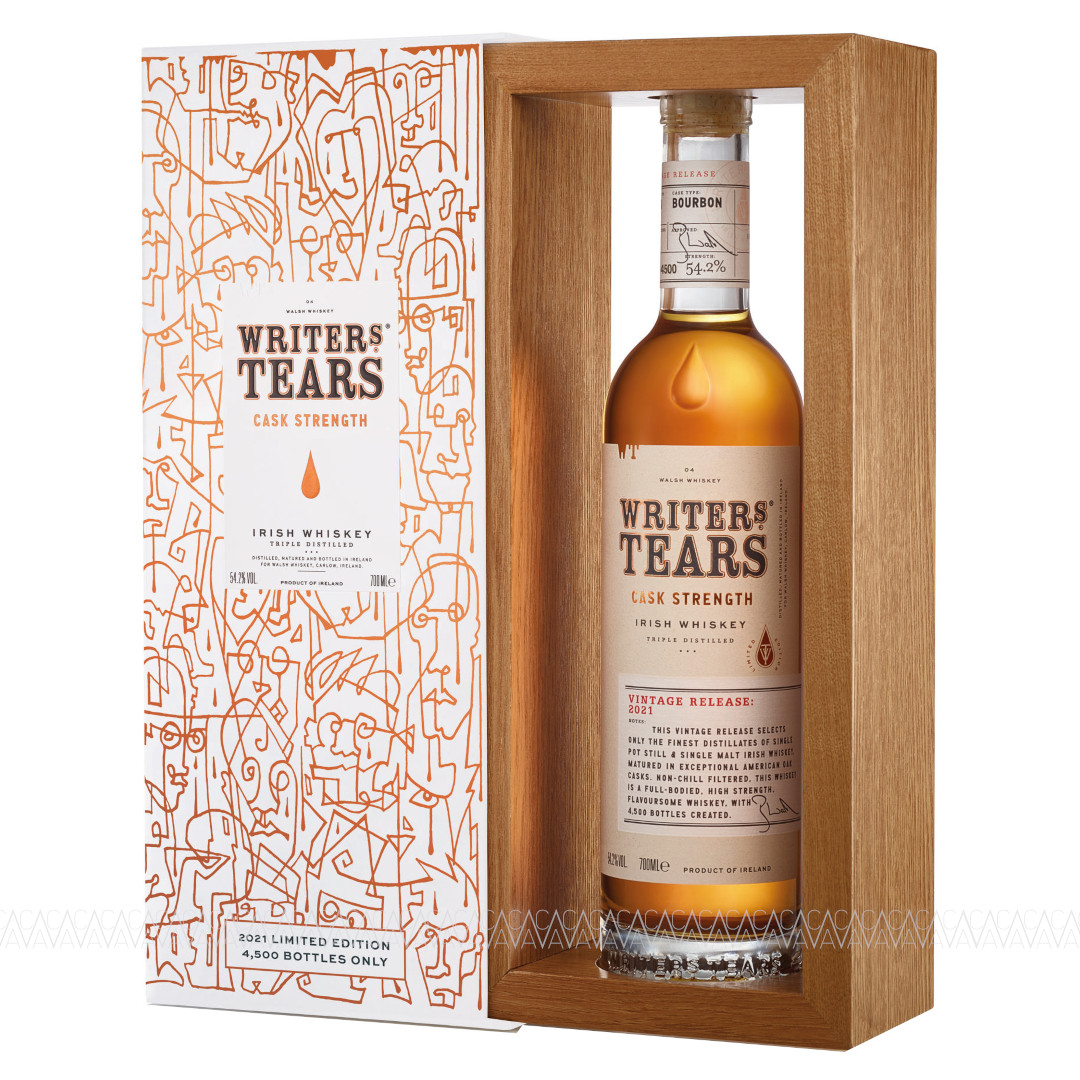 Writers Tears 2021 Vintage Release Cask Strength Irish Whiskey 54,2% 700ml